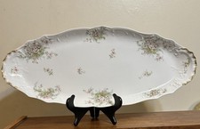 Theodore Haviland Limoges 24” Fish Platter Apple Blossoms S # 146 Excellent 