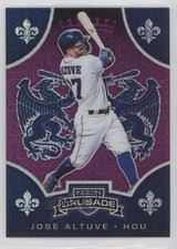2019 Panini Chronicles Crusade Purple Mojo Prizm 56/75 Jose Altuve #19 04br