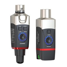 U35 Microfono Dinamico Sistema Wireless con Trasmettitore XLR da 5,8 GHz e Ricevitore