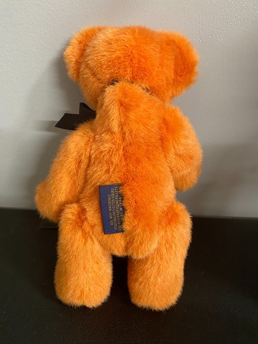 Boyd’s Bears Punkley orange Teddybär 8 Zoll Plüsch Halloween Kürbisfuß 904202 - Bild 3 von 5