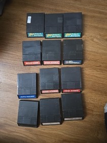 Mattel Intellivision Lot Of 12 Cartridge Games Assorted