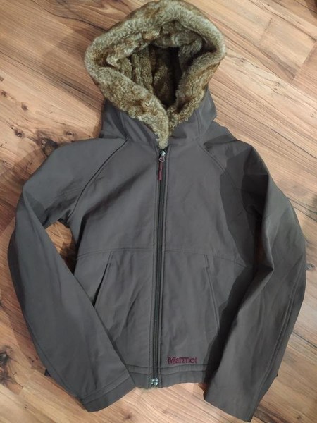 Women Marmot Jacket Brown Softshell 38 / M / 46