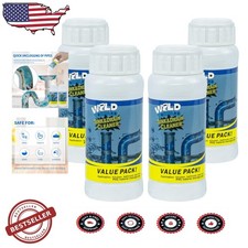 Powerful Sink Cleaner 4pcs Wild Tornado Fast Foaming Toilet Pipeline Tool