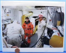 NASA PHOTO vtg STS-73 Space Shuttle Columbia COLEMAN Mission Specialist 8" x 10"