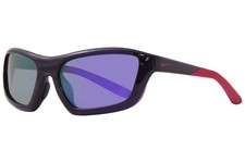 NEW KIDS Nike FV2401 500 Purple Brazer-M Sunglasses with Violet Mirror Lenses