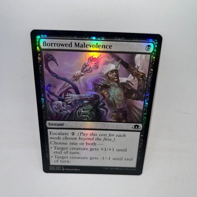 Borrowed Malevolence 82 Common Eldritch Moon Magic: The Gathering Foil LP