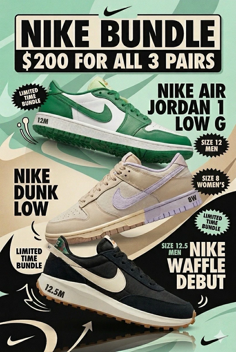 nike dunk golf shoes products for sale | eBay