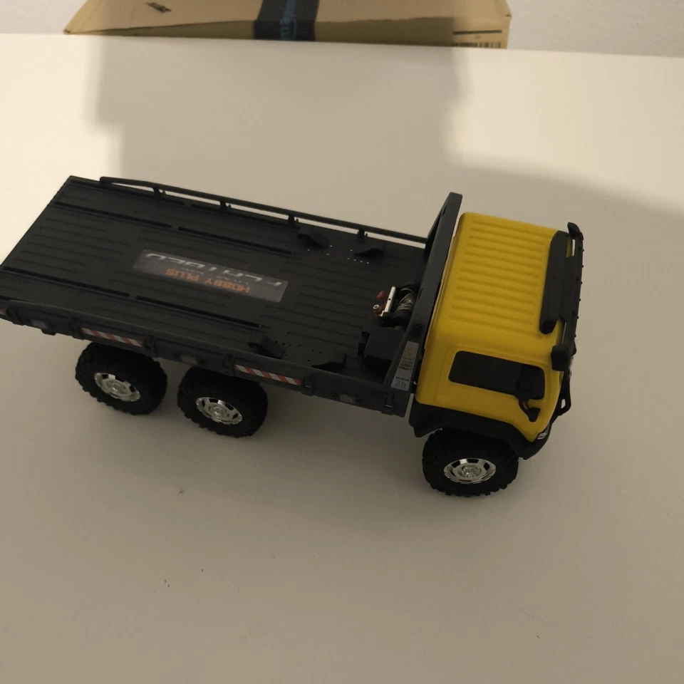 Hobby Plus Absima 1:18 CR-18P Tow Truck ARKTOS 6x6 gelb SIEHE TEXT/FOTO - Bild 4 von 4