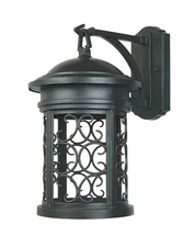 Designers Fountain 31111-MP 1 Light 13" Wall Lantern - Bronze