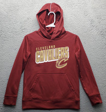 NBA Cleveland Cavaliers Hoodie Basketball Youth oversize Small Red Pullover