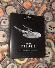 SDCC 2025 HALLMARK STAR TREK U.S.S. ENTERPRISE NCC-1701-G ORNAMENT NYCC MEGARARE