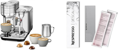Vertuo Creatista Espresso Maker & Descaling Kit by Breville