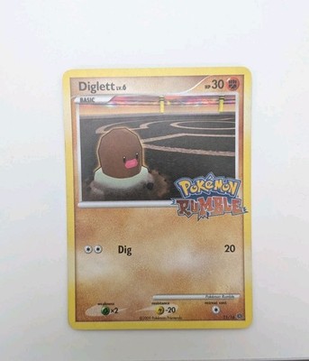 Diglett 11/16 Pokemon Rumble 