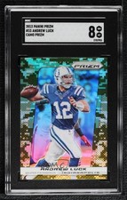 2013 Panini Prizm Target Camo Prizm Andrew Luck #33 SGC 8 0k2i
