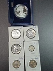 2007 american silver eagle proof With Coa & Box And More Silver Coins