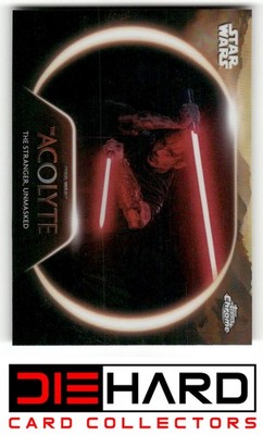 2025 Topps Chrome Star Wars #AC-12 The Stranger, Unmasked Acolyte