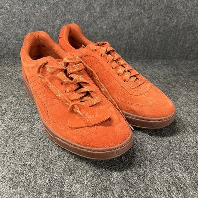 CLARKS Craft Rally Ace Sneakers Men's Size 7 M Rust Suede 26173566 
