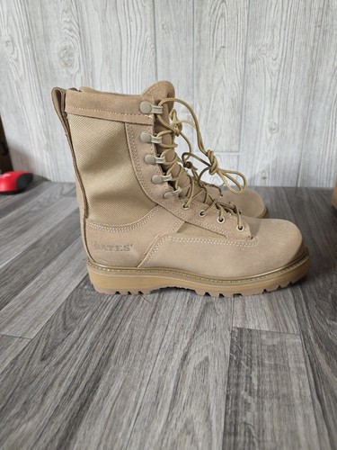 Bates Combat Military Boots 03-D-0321 Tan Mens Size 5.5 W Goretex GTX Waterproof - Picture 3 of 12