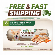 Freshpet Complete Nutrition Dog Food Chicken ...