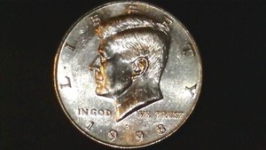 1998-D-- Kennedy Half - GEM-BU- BETTER DATE- A1