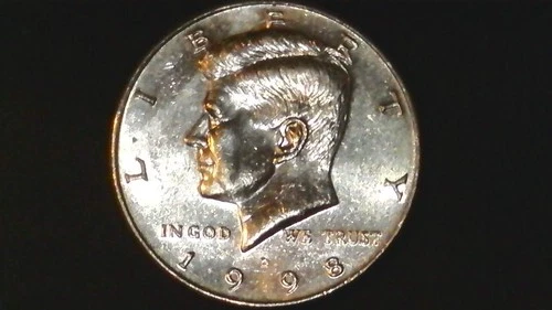 1998-D Kennedy Half Dollar — photo from another recent sale