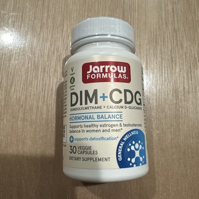 DIM + CDG, 30 Veggie Capsules  Ex 2027  FREESHIP  