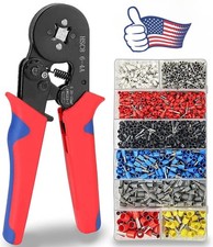 1200PCS Cable Wire Cord Pin End Bootlace Ferrule Terminals Crimp Connectors Kit