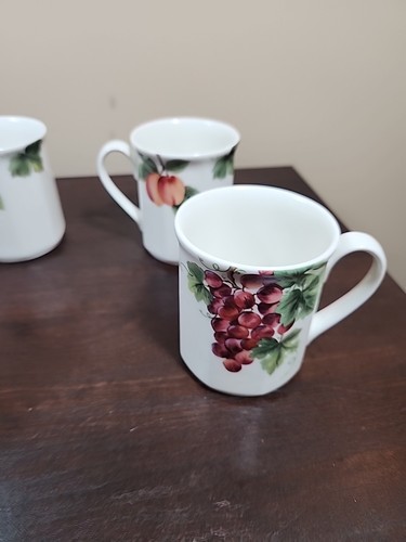 Royal Doulton 1994 Vintage Uva Frutta Tazza Caffè, Tazza 10 oz Tutti i Giorni - Foto 5 di 11