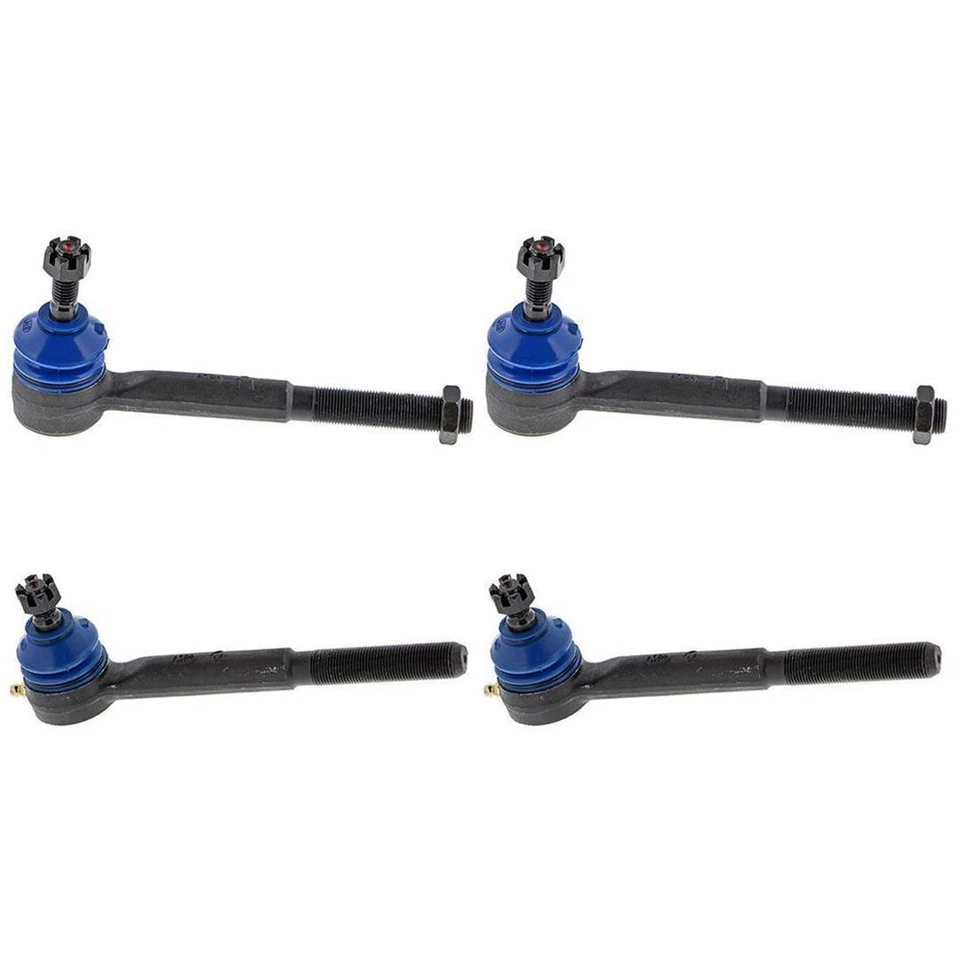 Extremo de varilla de dirección exterior delantero interior para Chevrolet C1500 1988-1999 Foto 2 de 2