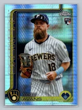 2025 Topps Update Chrome #USC47 Drew Avans Prism RC