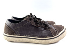 Crocs Hover Sneakers Men's Size 10 Lace Up Lightweight Brown Shoes Casual