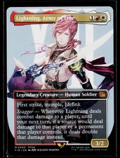 Lightning, Army of One [Borderless Surge Foil] #545 Prices | Magic