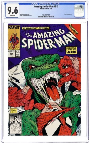 Amazing Spider-Man #313 CGC 9.6 1989 4663907004