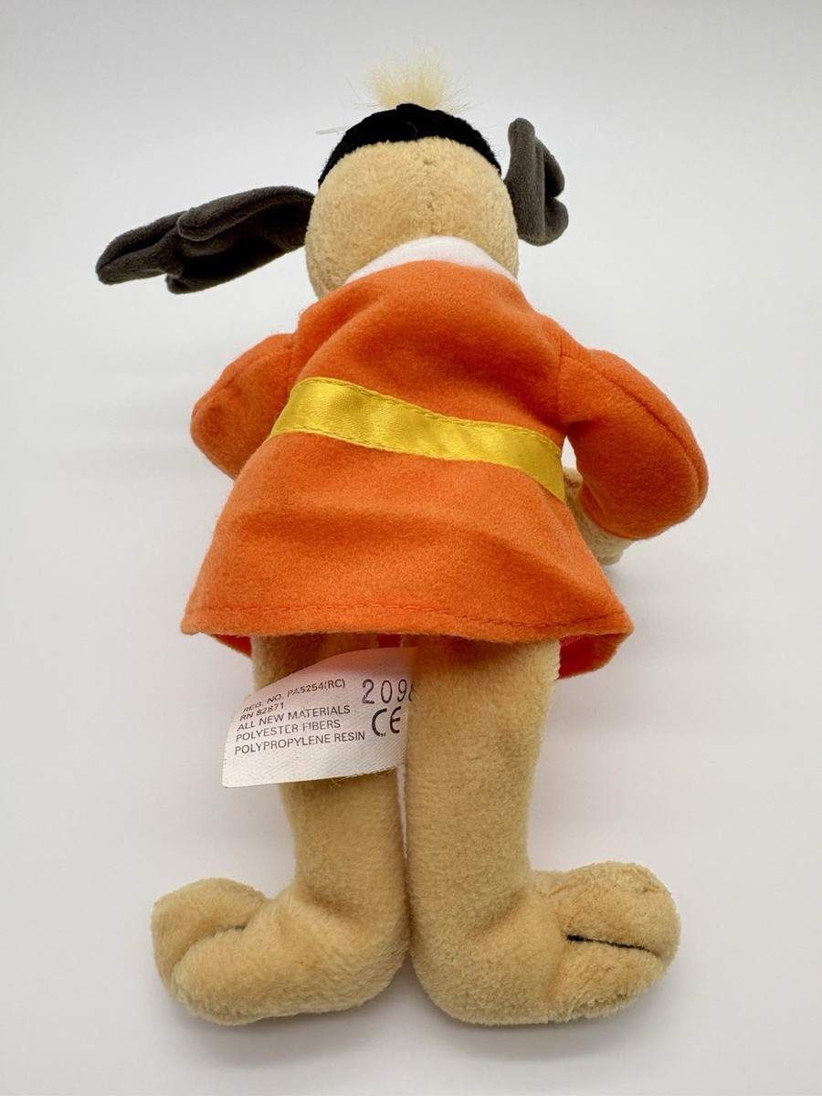 Hong Kong Phooey 1998 Warner Bros. Looney Tunes Bean Bag Plush Toy