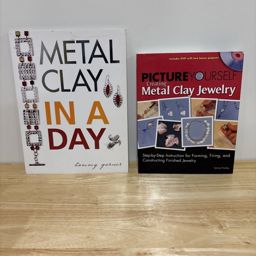 Metal Clay Jewelry Making Books Lot Of 2