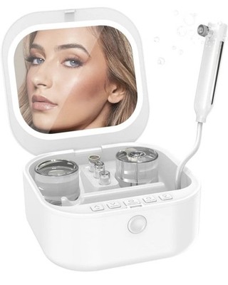 Kingdo 4-1 Professional Hydro-Dermabrasion Machine,led Mirror, Exfoliation, Open