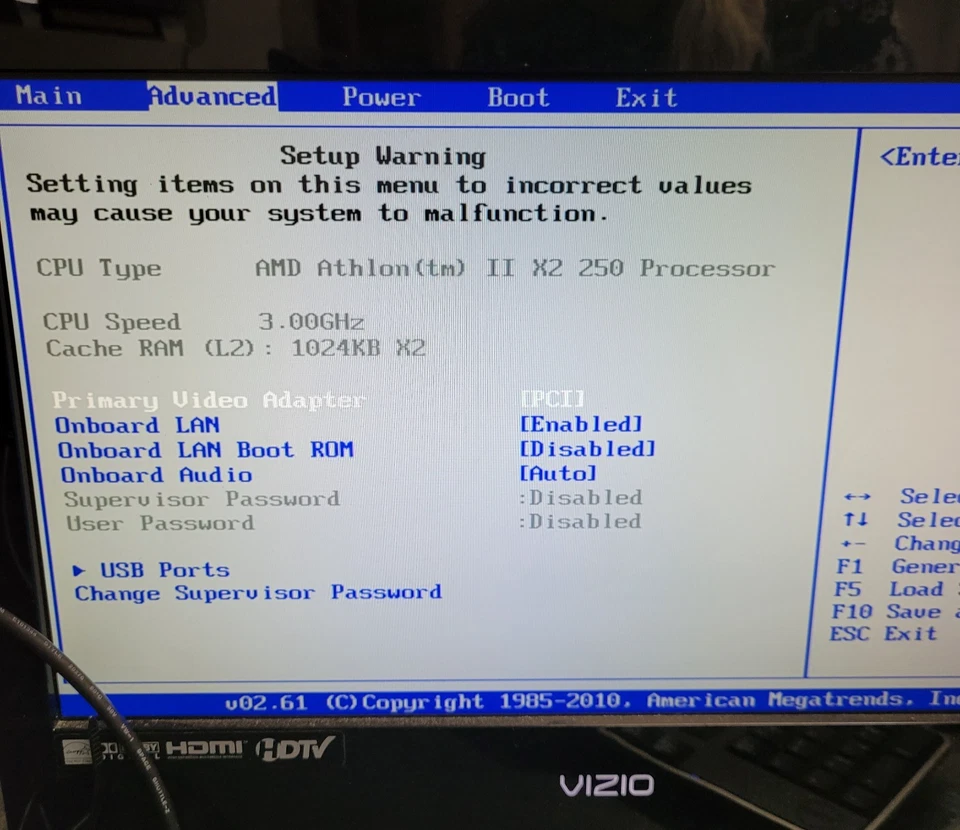 HP SlimLine S5310F Desktop AMD Athlon II X2 250 @3.00 GHz 2GB RAM No HDD - Image 3 of 4