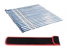 20 x shish kebab skewers 50 cm Mangal stainless steel shampura skewers meat skewers