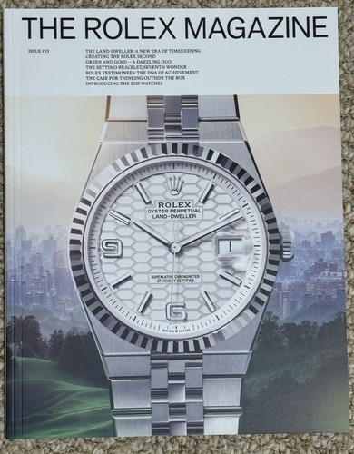 Rolex Magazin Ausgabe #13 Neuerscheinung von Rolex für 2025, Landbewohner Cover