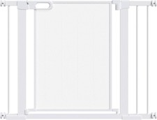 PawHut Pressure Fit Safety Gate for Doorways and Staircases, Dog Gate w/ Auto