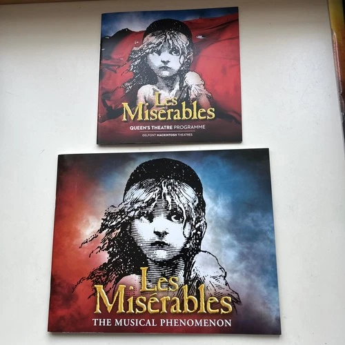 LES MISERABLES the Musical Theatre Programme And brochure 2016 EVA NOBLEZADA