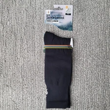 NWT Smartwool Hike Classic Edition Liner Merino Wool Blend Crew Socks Size Large