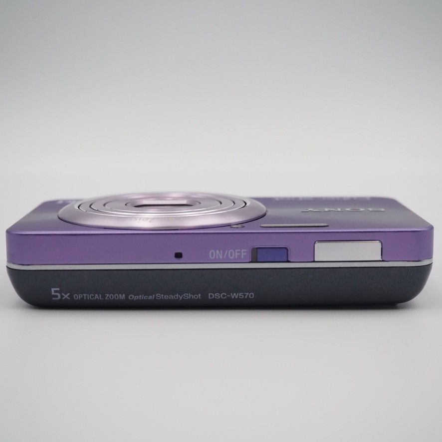N Mint] Sony Cyber-Shot DSC-W570 16.1MP Digital Camera purple