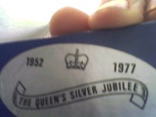 1977 Silver Jubilee Tea Spoon - in original box, Silver Plated/ unused/freepost