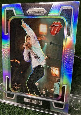 Mick Jagger Silver 2025 Prizm The Rolling Stones #50
