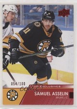 2021-22 Upper Deck AHL Exclusives 54/100 Samuel Asselin #10 a2p