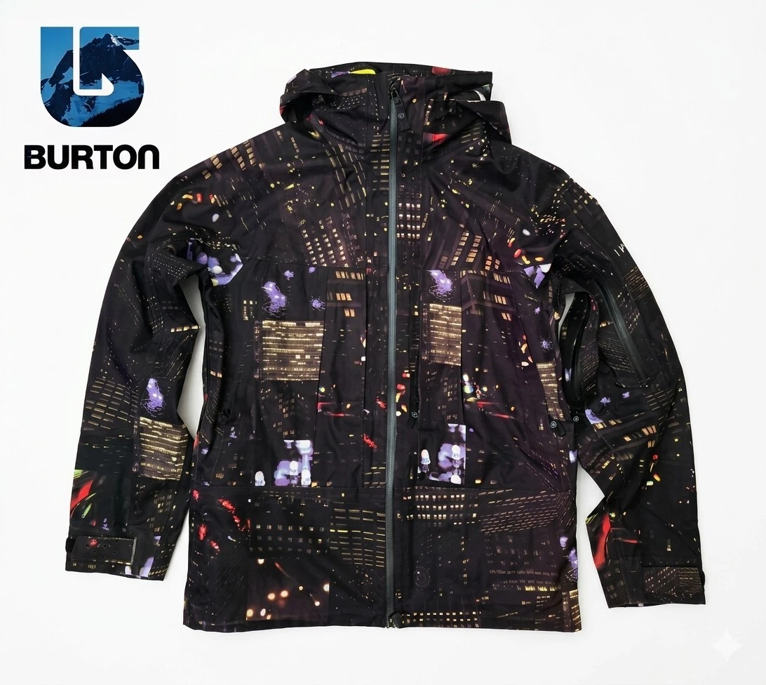 BURTON iDiom GRAY SCALE SERIES ナイロンジャケット GRAIL KIT] Burton iDiom Cityscape GORE-TEX Jacket + Matched