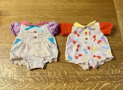 Vintage Cabbage Patch Kids Toddler Doll Romper Outfits
