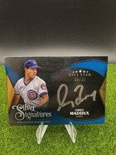 2024 Topps Five Star - Silver Signatures Greg Maddux #SS-GM Blue /20 (AU)