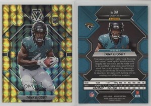 2023 Panini Mosaic Rookies Reactive Yellow Prizm Tank Bigsby #364 Rookie RC